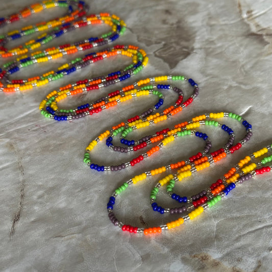 ❤️🧡💛💚💙💜 Loud in Color - Silver