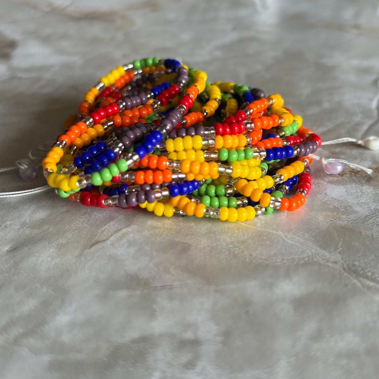 ❤️🧡💛💚💙💜 Loud in Color - Silver